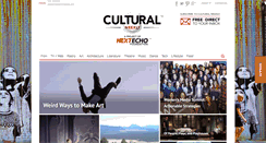 Desktop Screenshot of culturalweekly.com